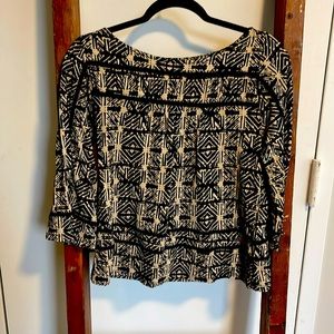 Lucky Brand - Flowy Blouse - Size Medium